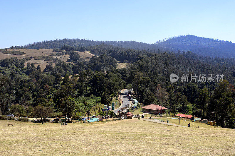 Pagalkod Mund, Ooty，泰米尔纳德邦春天美丽的风景